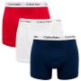Calvin Klein 3-Pack Boxers Blauw/Wit/Rood