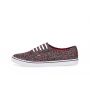 Vans Authentic Lo Pro (Leopard) Grey/Neon Pink