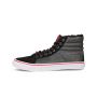 Vans SK8-Hi Slim Cracked Black/Red