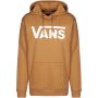 Vans classic hoodie heren bone brown