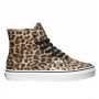 Vans Authentic High Leopard Black