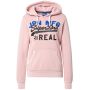 Superdry Vintage Logo American Classics Hood Roze