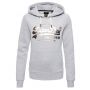 Superdry Vintage Logo Boho Sparkle Hood Grijs
