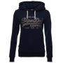 Superdry Vintage Logo Boho Sparkle Hood Eclipse Navy