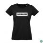 Subprime T-shirt Block dames black