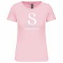 Subprime S-Logo shirt dames pale roze