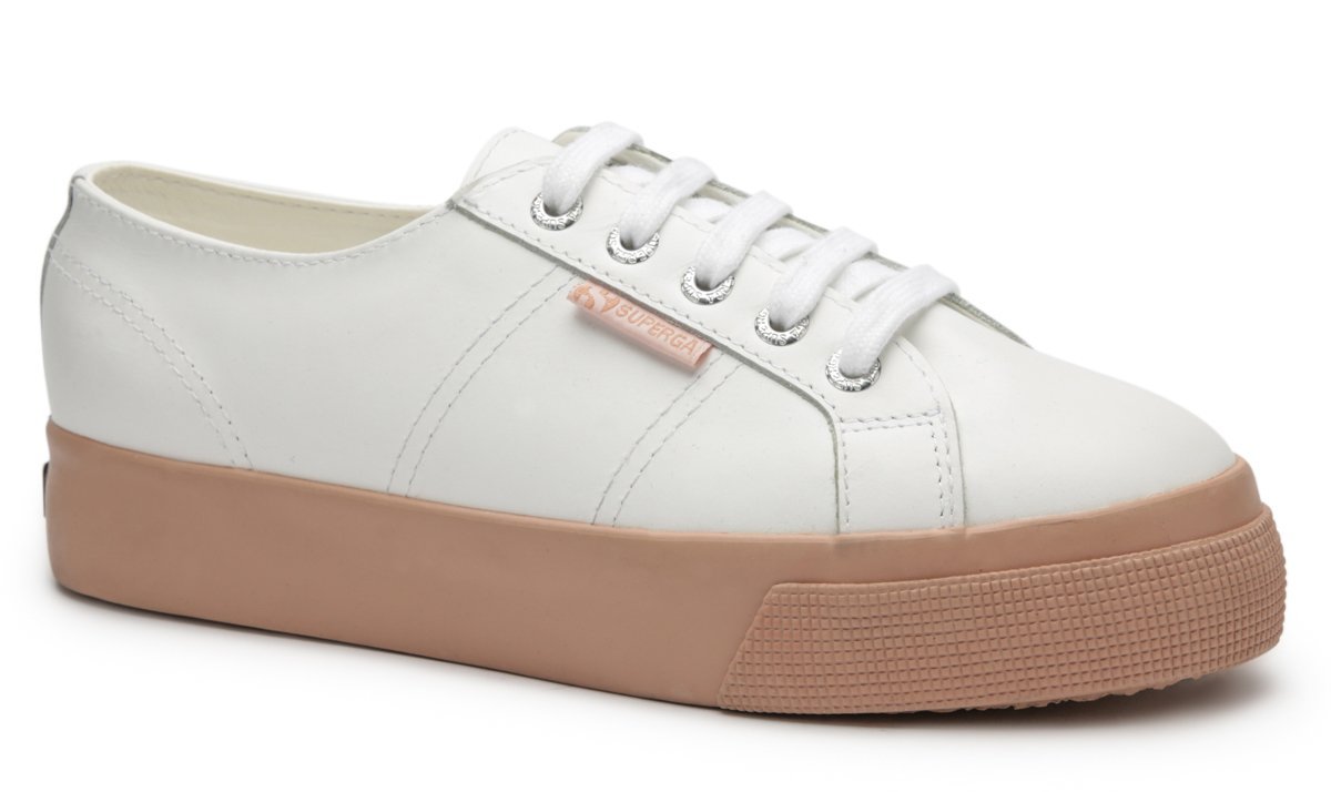 superga nappaleau white 2730