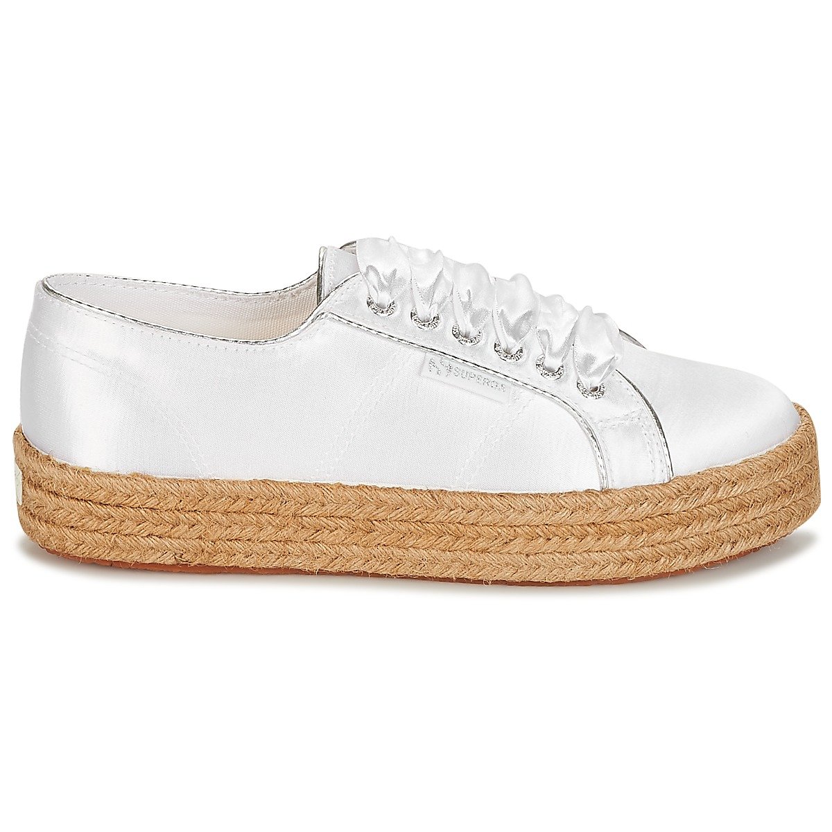 Superga Satincotmetropew White superga kopen in de aanbieding Superga Satincotmetropew White superga kopen in de aanbieding